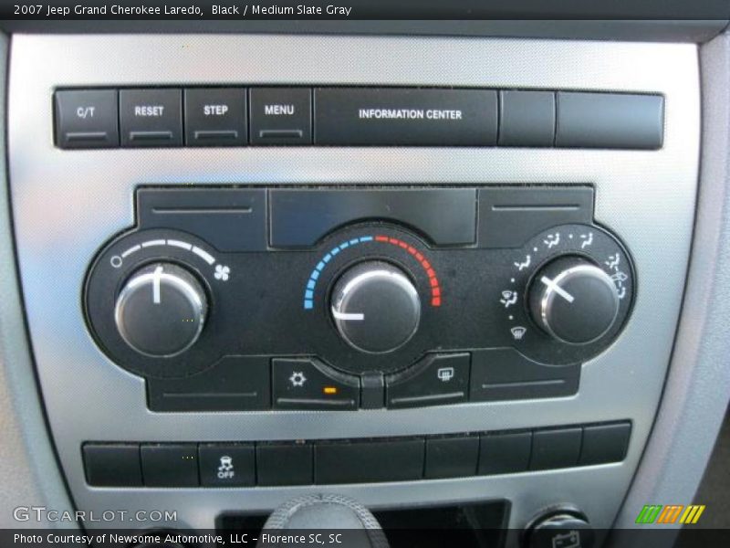 Black / Medium Slate Gray 2007 Jeep Grand Cherokee Laredo