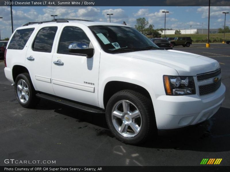 Summit White / Ebony 2010 Chevrolet Tahoe LT 4x4