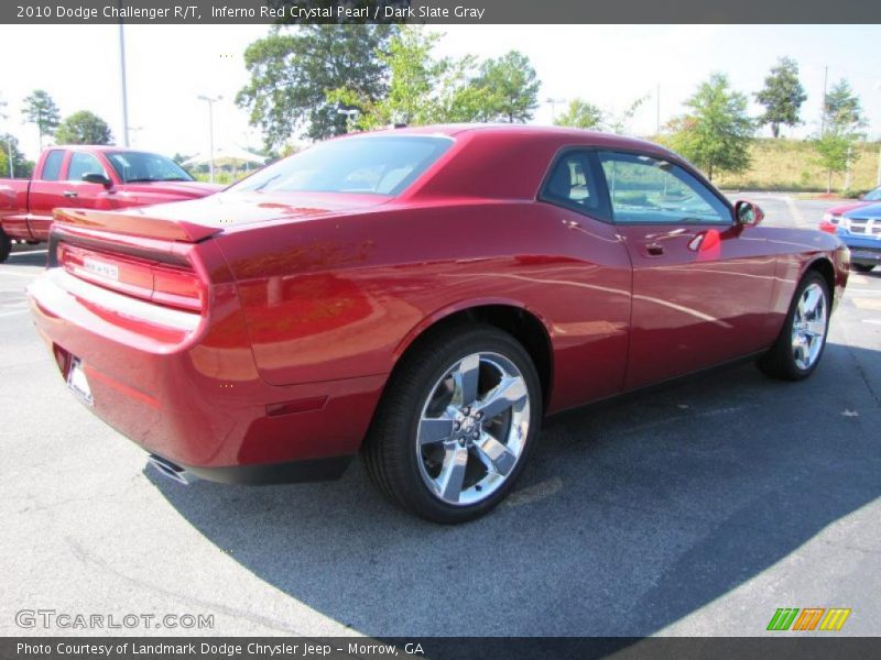 Inferno Red Crystal Pearl / Dark Slate Gray 2010 Dodge Challenger R/T