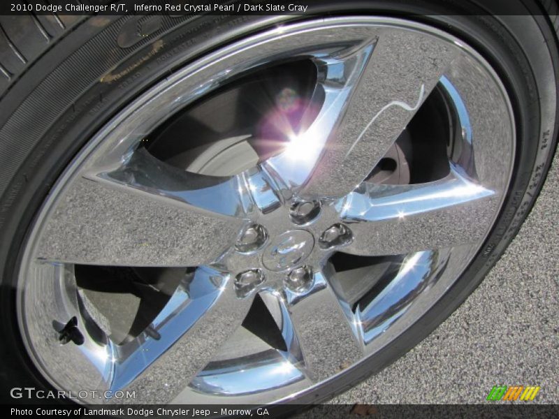 Inferno Red Crystal Pearl / Dark Slate Gray 2010 Dodge Challenger R/T