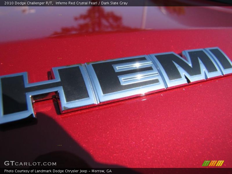 Inferno Red Crystal Pearl / Dark Slate Gray 2010 Dodge Challenger R/T