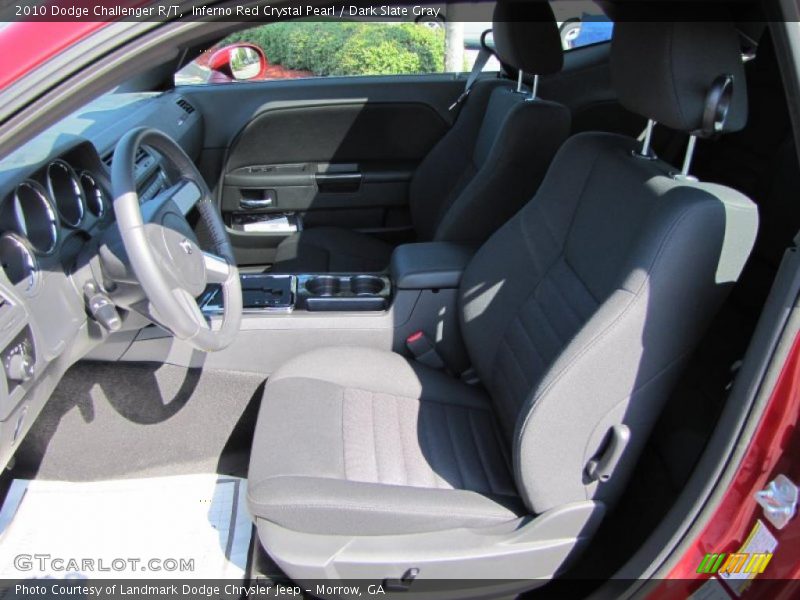 Inferno Red Crystal Pearl / Dark Slate Gray 2010 Dodge Challenger R/T