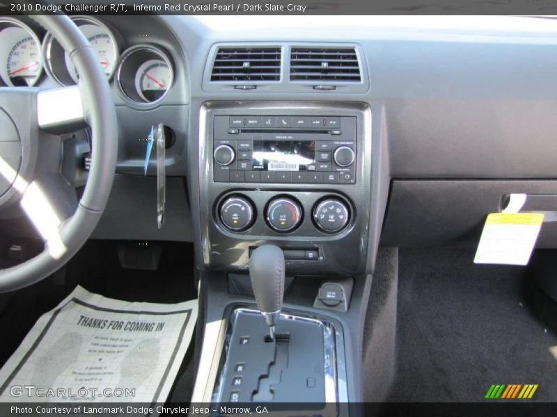 Inferno Red Crystal Pearl / Dark Slate Gray 2010 Dodge Challenger R/T