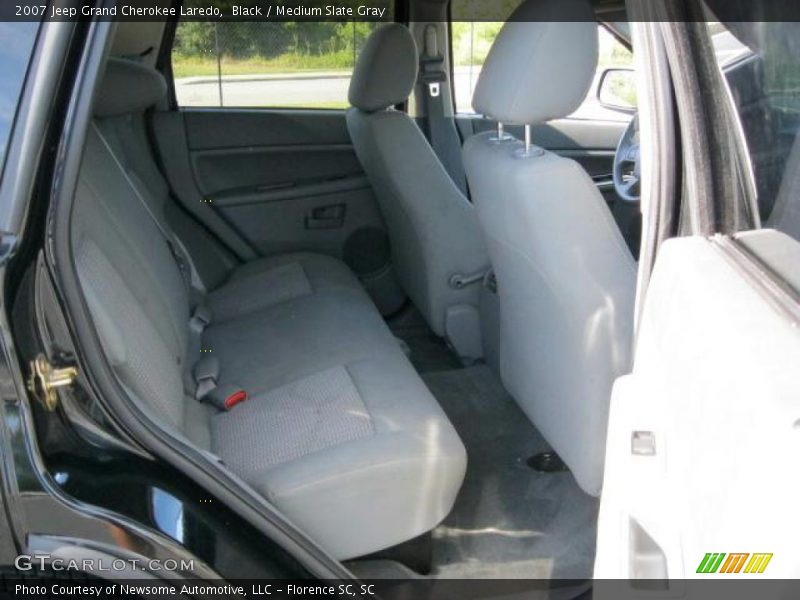 Black / Medium Slate Gray 2007 Jeep Grand Cherokee Laredo