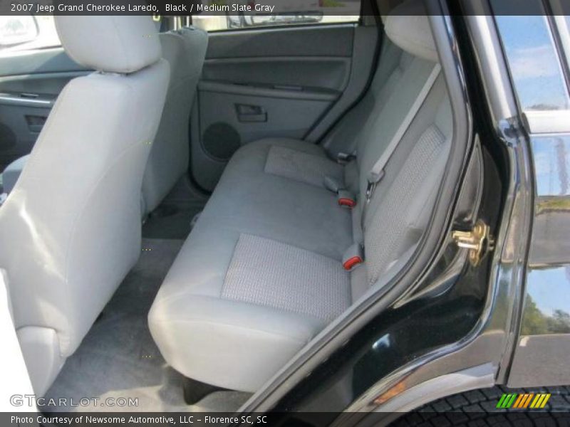 Black / Medium Slate Gray 2007 Jeep Grand Cherokee Laredo
