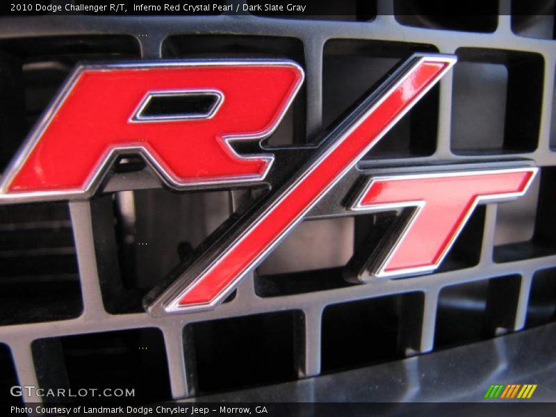 Inferno Red Crystal Pearl / Dark Slate Gray 2010 Dodge Challenger R/T