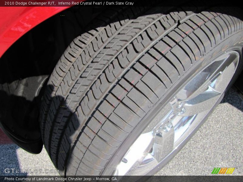 Inferno Red Crystal Pearl / Dark Slate Gray 2010 Dodge Challenger R/T