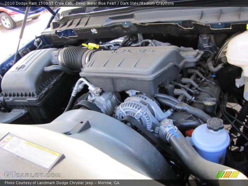 Deep Water Blue Pearl / Dark Slate/Medium Graystone 2010 Dodge Ram 1500 ST Crew Cab