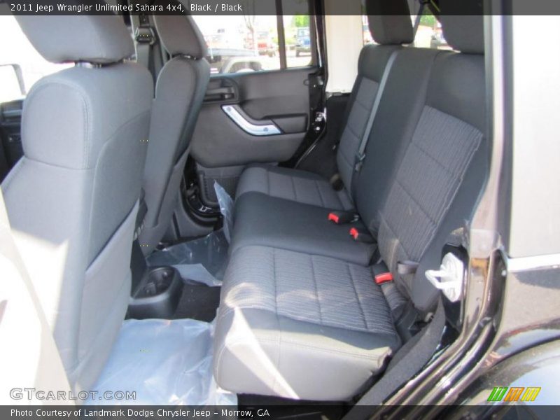 Black / Black 2011 Jeep Wrangler Unlimited Sahara 4x4