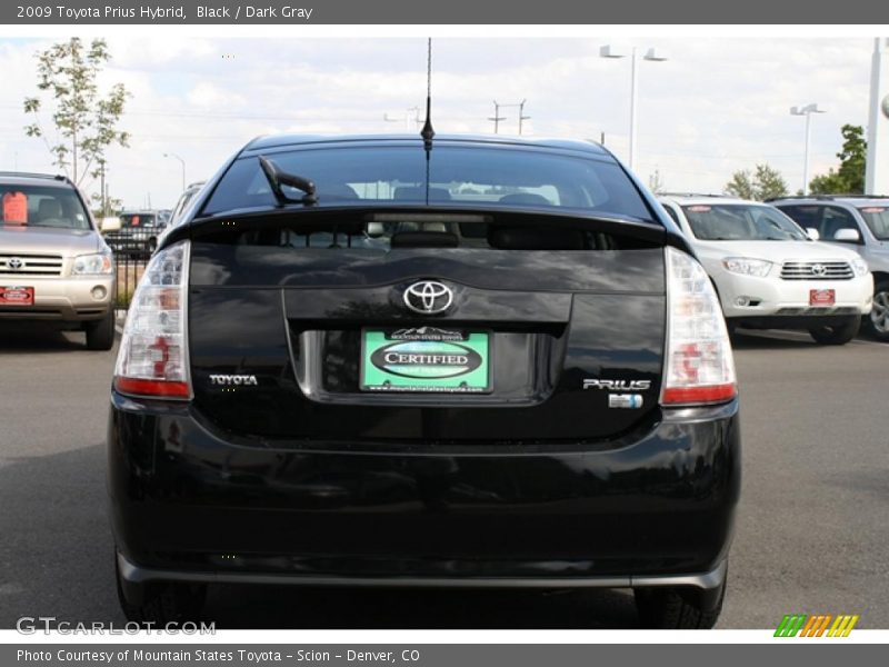 Black / Dark Gray 2009 Toyota Prius Hybrid