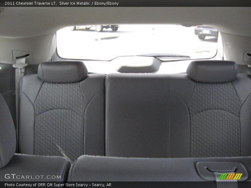Silver Ice Metallic / Ebony/Ebony 2011 Chevrolet Traverse LT