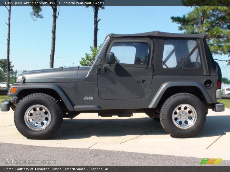 Gunmetal Pearlcoat / Agate 1999 Jeep Wrangler Sport 4x4