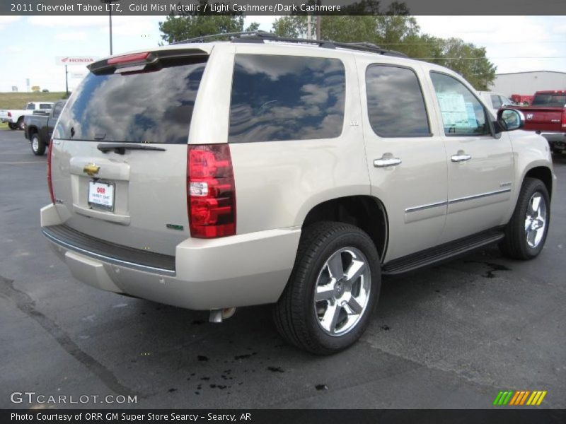 Gold Mist Metallic / Light Cashmere/Dark Cashmere 2011 Chevrolet Tahoe LTZ