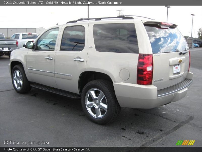 Gold Mist Metallic / Light Cashmere/Dark Cashmere 2011 Chevrolet Tahoe LTZ