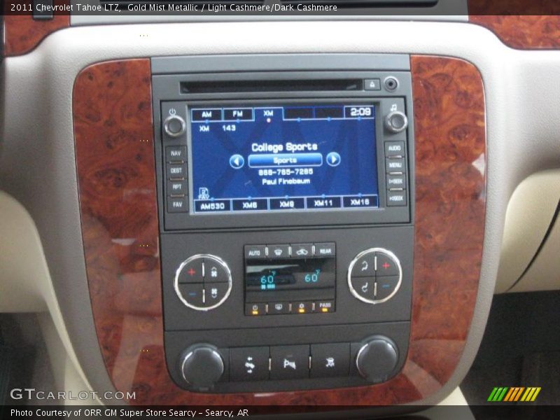 Gold Mist Metallic / Light Cashmere/Dark Cashmere 2011 Chevrolet Tahoe LTZ