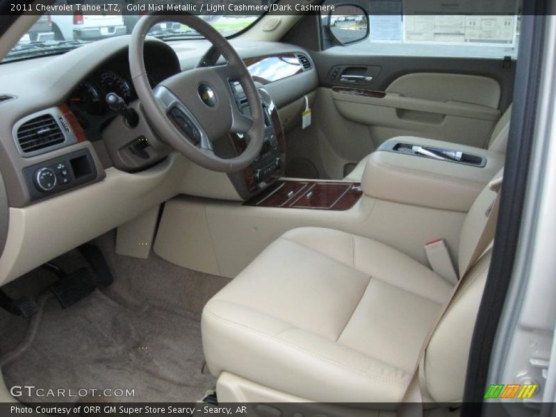 Gold Mist Metallic / Light Cashmere/Dark Cashmere 2011 Chevrolet Tahoe LTZ