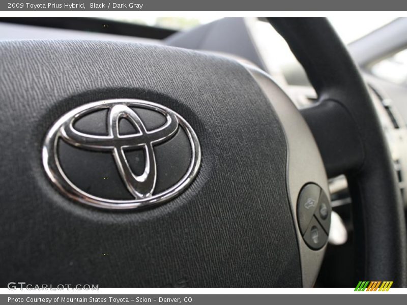 Black / Dark Gray 2009 Toyota Prius Hybrid