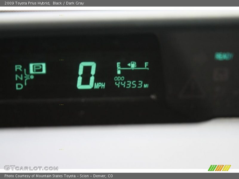 Black / Dark Gray 2009 Toyota Prius Hybrid