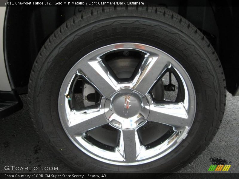 Gold Mist Metallic / Light Cashmere/Dark Cashmere 2011 Chevrolet Tahoe LTZ