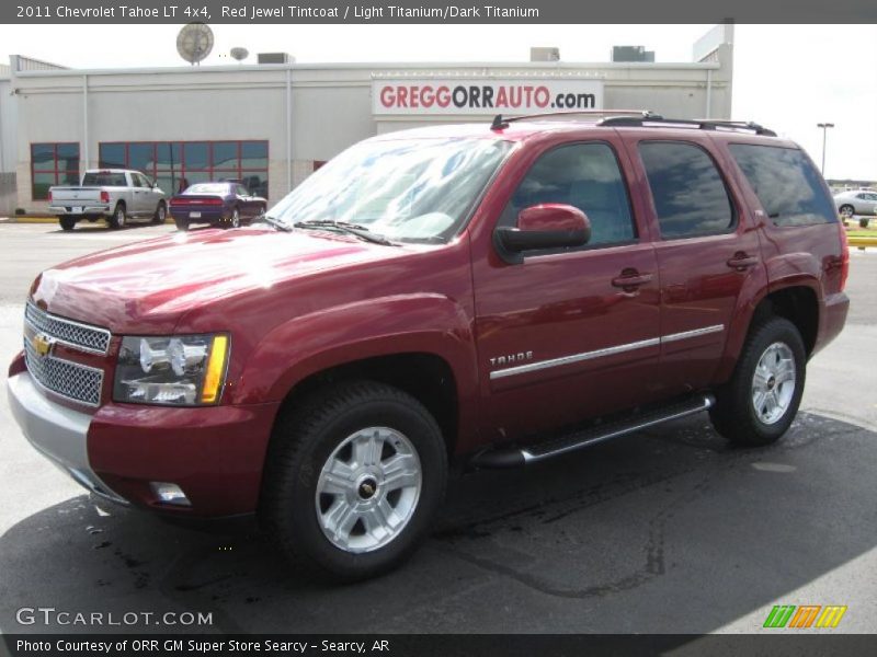 Red Jewel Tintcoat / Light Titanium/Dark Titanium 2011 Chevrolet Tahoe LT 4x4