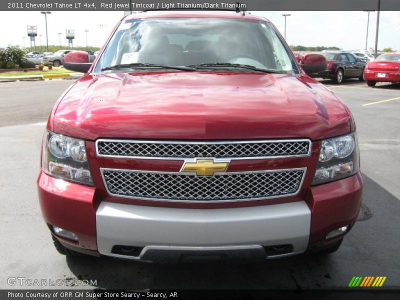 Red Jewel Tintcoat / Light Titanium/Dark Titanium 2011 Chevrolet Tahoe LT 4x4