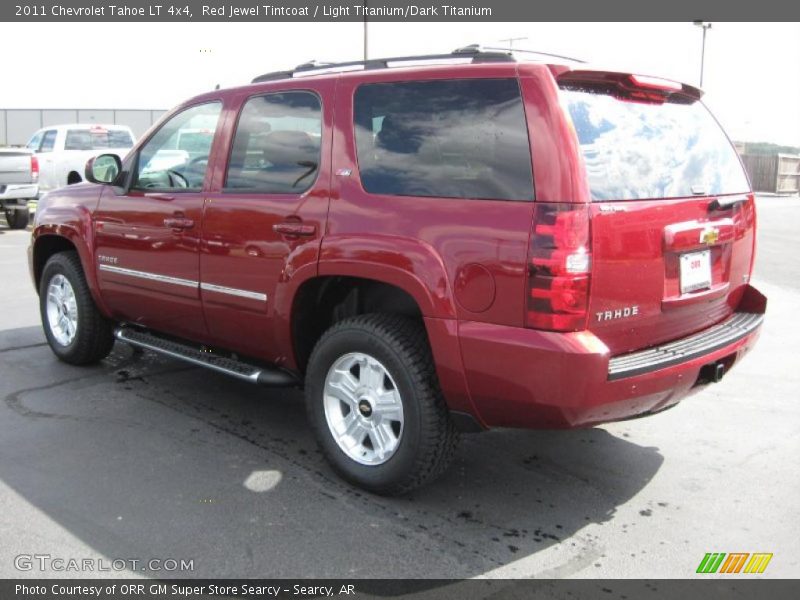 Red Jewel Tintcoat / Light Titanium/Dark Titanium 2011 Chevrolet Tahoe LT 4x4