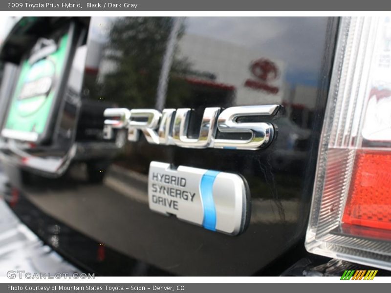 Black / Dark Gray 2009 Toyota Prius Hybrid