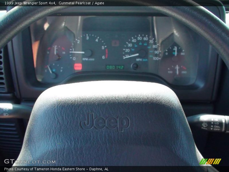 Gunmetal Pearlcoat / Agate 1999 Jeep Wrangler Sport 4x4