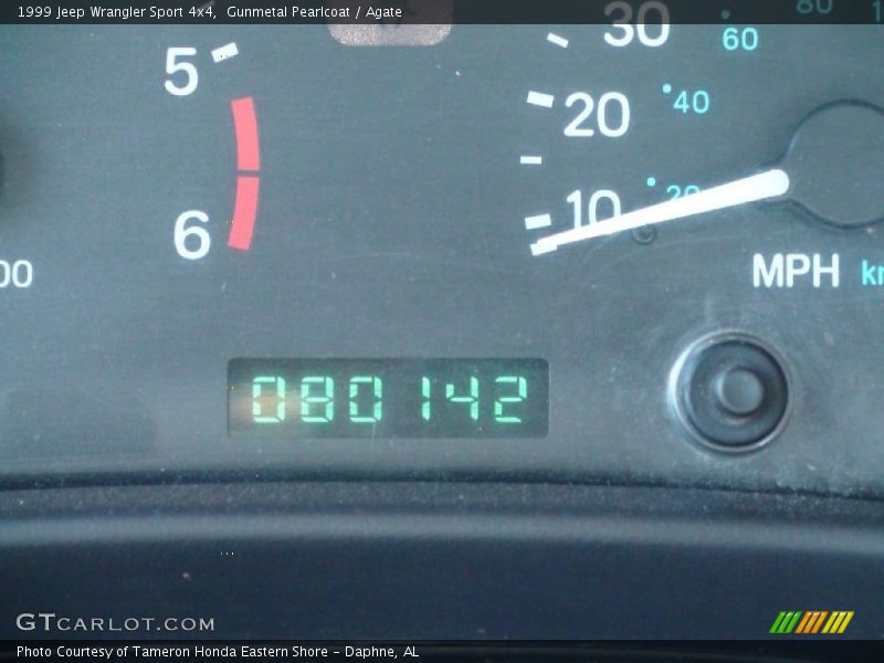 Gunmetal Pearlcoat / Agate 1999 Jeep Wrangler Sport 4x4