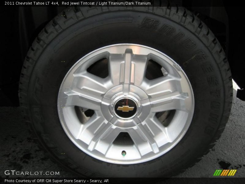 Red Jewel Tintcoat / Light Titanium/Dark Titanium 2011 Chevrolet Tahoe LT 4x4