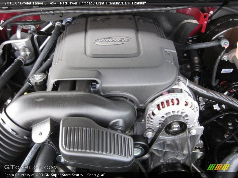 Red Jewel Tintcoat / Light Titanium/Dark Titanium 2011 Chevrolet Tahoe LT 4x4