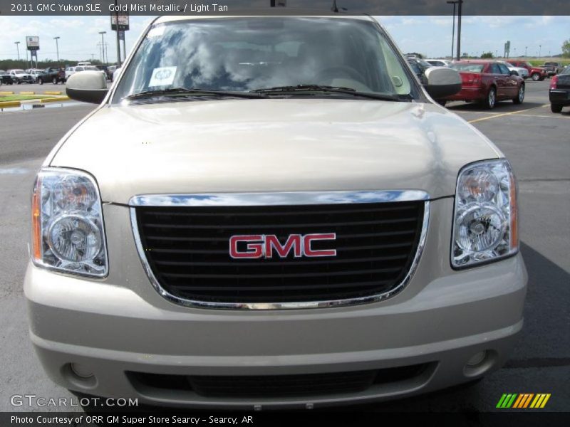 Gold Mist Metallic / Light Tan 2011 GMC Yukon SLE