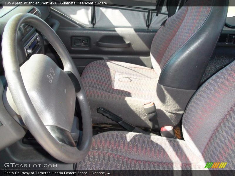 Gunmetal Pearlcoat / Agate 1999 Jeep Wrangler Sport 4x4