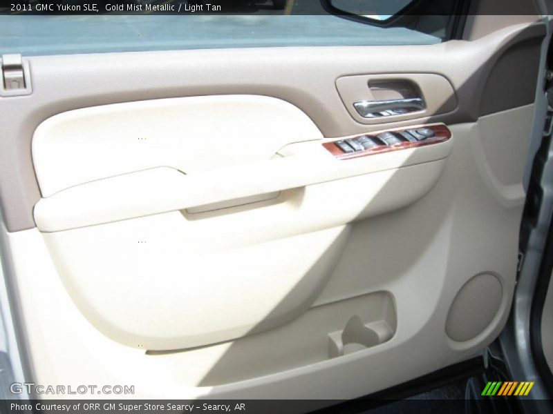 Gold Mist Metallic / Light Tan 2011 GMC Yukon SLE