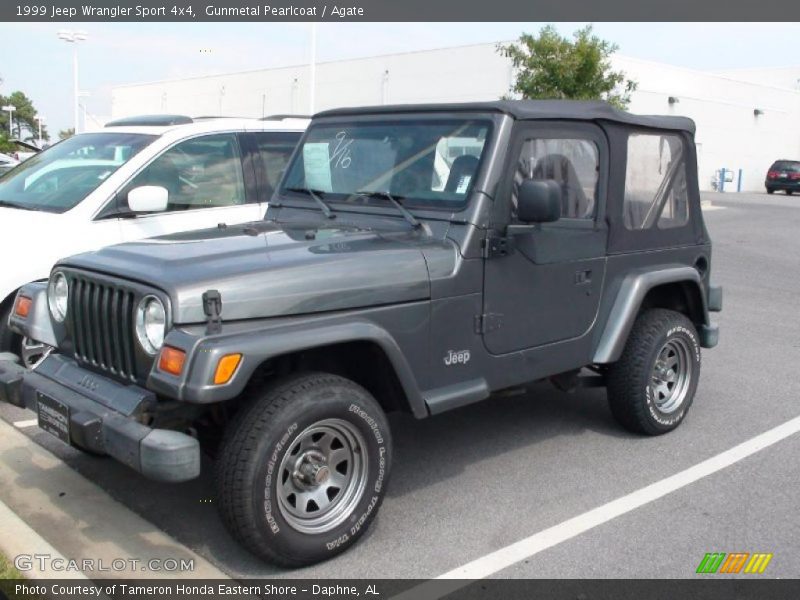 Gunmetal Pearlcoat / Agate 1999 Jeep Wrangler Sport 4x4