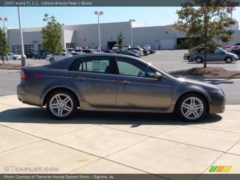 Carbon Bronze Pearl / Ebony 2007 Acura TL 3.2