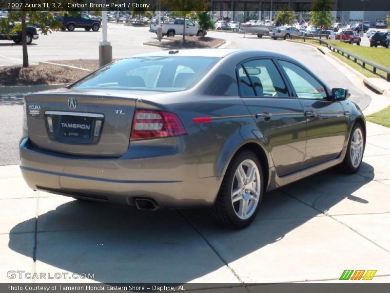 Carbon Bronze Pearl / Ebony 2007 Acura TL 3.2