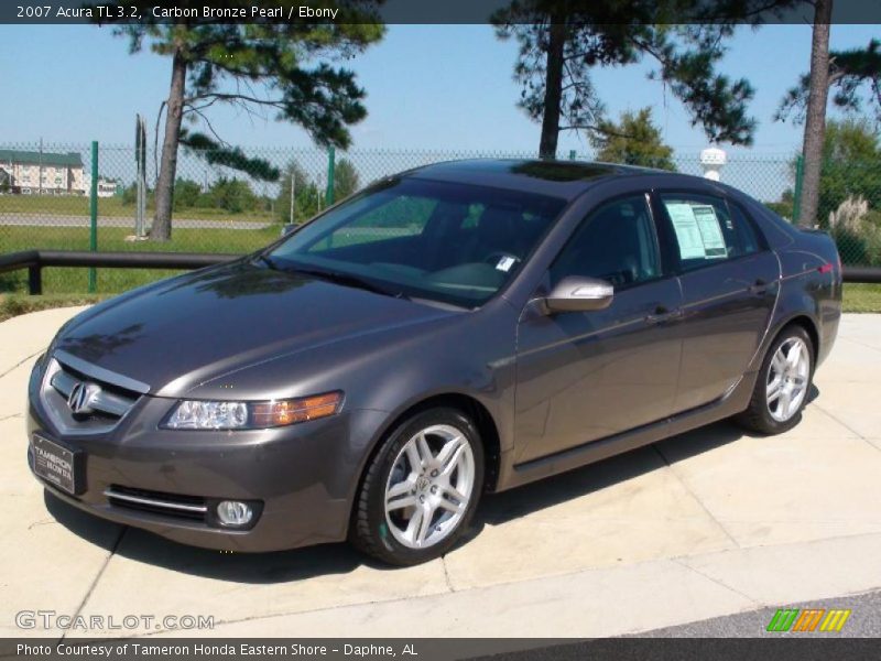 Carbon Bronze Pearl / Ebony 2007 Acura TL 3.2