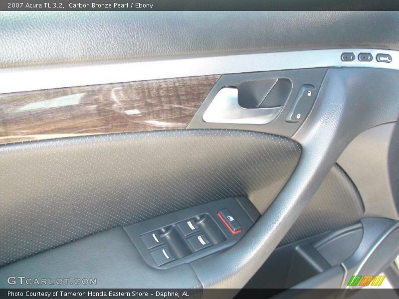 Carbon Bronze Pearl / Ebony 2007 Acura TL 3.2