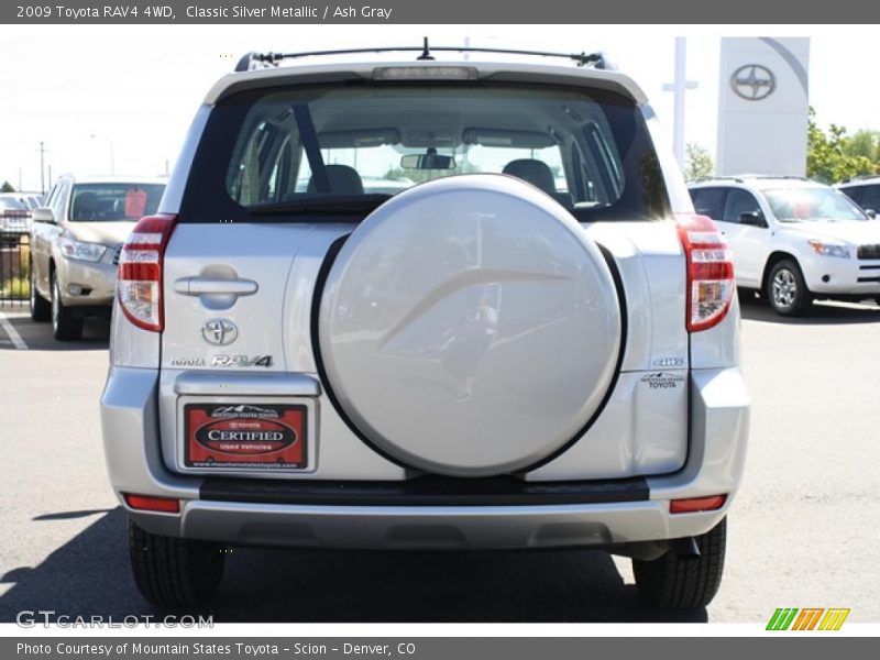 Classic Silver Metallic / Ash Gray 2009 Toyota RAV4 4WD