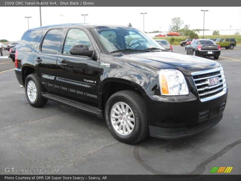 Onyx Black / Ebony 2009 GMC Yukon Hybrid 4x4