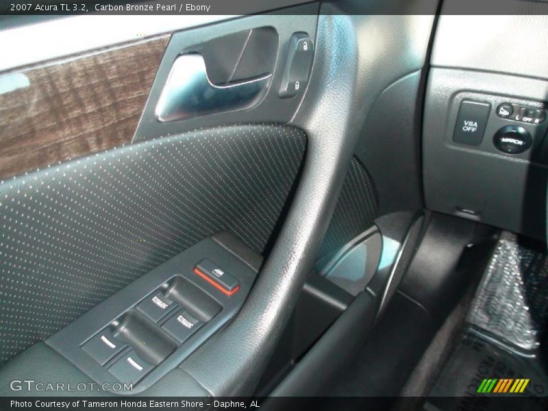 Carbon Bronze Pearl / Ebony 2007 Acura TL 3.2