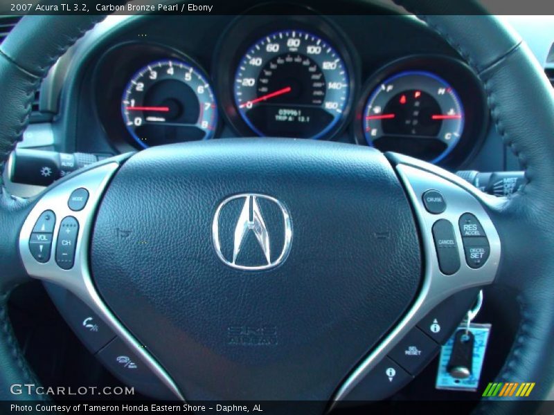 Carbon Bronze Pearl / Ebony 2007 Acura TL 3.2