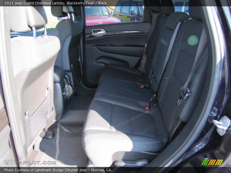 Blackberry Pearl / Black 2011 Jeep Grand Cherokee Laredo