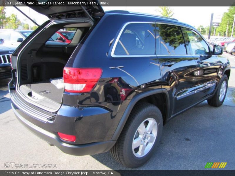 Blackberry Pearl / Black 2011 Jeep Grand Cherokee Laredo