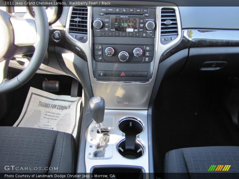 Blackberry Pearl / Black 2011 Jeep Grand Cherokee Laredo