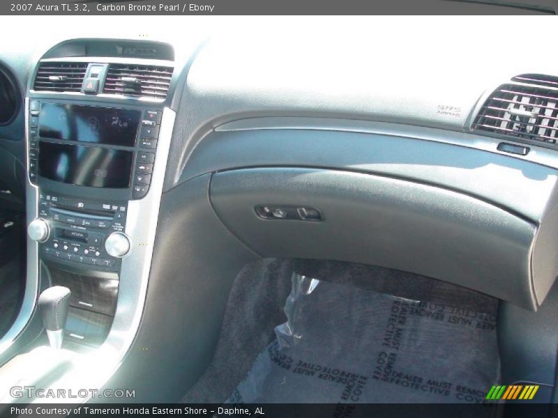 Carbon Bronze Pearl / Ebony 2007 Acura TL 3.2
