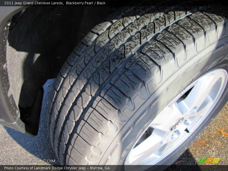 Blackberry Pearl / Black 2011 Jeep Grand Cherokee Laredo