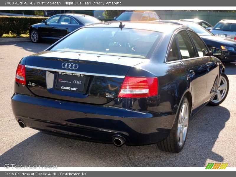 Night Blue Pearl Effect / Amaretto 2008 Audi A6 4.2 quattro Sedan