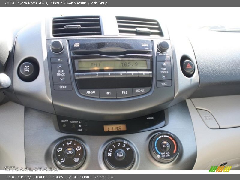 Classic Silver Metallic / Ash Gray 2009 Toyota RAV4 4WD